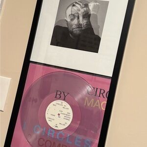 Mac Miller ( RIP ) Circles Vinyl Framed Record Art home made